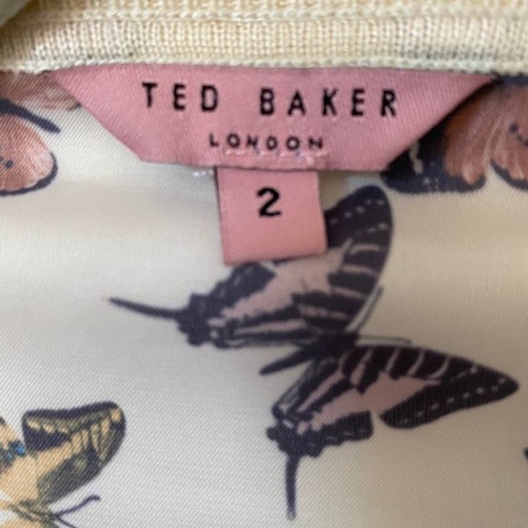 Ted Baker Open Front Wrap Cardigan Sweater - Picture 4 of 9